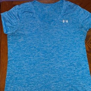 Blue Under Armor Dry Fit Shirt